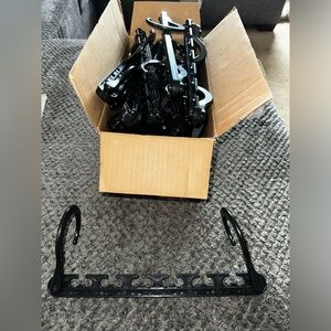 Closet hanging organizer for clothes